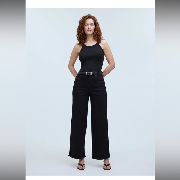 Madewell Curvy Vintage Wide-Leg Jeans (US 26P) - Picture 2 of 13